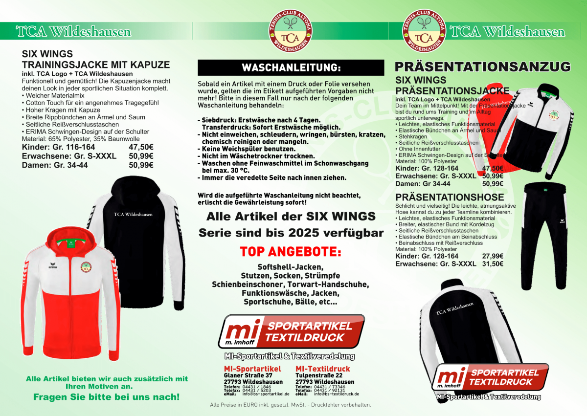 TCA Wildeshausen Tennis Club Altona in Wildeshausen